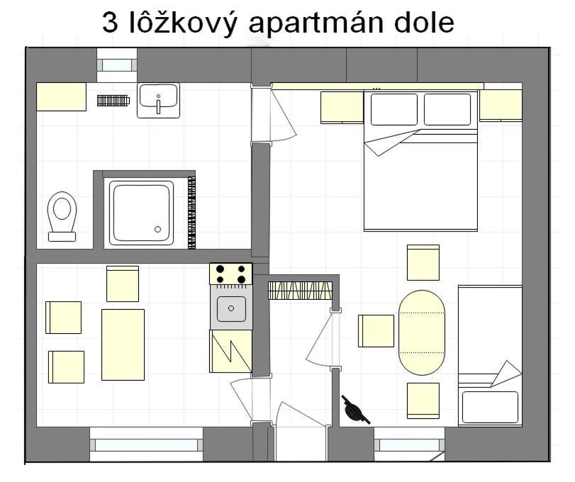 Apartmany Pri Studnicke Oravsky Biely Potok Ngoại thất bức ảnh
